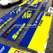 【Drip drop】最速灣岸 環八車迷貼紙Spoon EK9 GK5改裝貼JDM風格改裝車貼