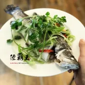 陸霸王美食廣場 ☆現殺鱸魚☆燉湯燉補身體 年菜推薦 500g/隻