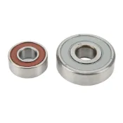 DENSO [現貨] 2Pcs 交流發電機軸承套件小型和大型鋁合金 949100‐5010 用於電裝交流發電機