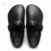 Birken/stock Boston EVA黑色男女半包拖鞋36-45(6色)