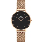 Daniel Wellington DW Petite Melrose 極簡美學米蘭帶女錶-玫瑰金 DW00100161