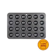 【SANNENG 三能官方】24連小圓模 乳酪球模 800系列不沾 中型尺寸40x40x25mm SN9107