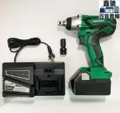 鋰電有刷扳手  hitachi  wr18djl電動扳手 18v 4.0ah 充電式電動扳手衝擊扳手 保固半年