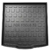 e系列汽車用品 FORD福特  2019年2月FOCUS 5D 行李廂墊 尾廂墊 汽車防水托盤 後廂墊