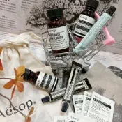  【Aesop 伊索】引 香水 賦活芳香護手霜 護手霜 二重奏 澄瑩面部精華素 潔膚皂 香皂 橙香身體乳 乳霜