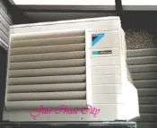 分離式冷氣 室外機 導風罩 圓弧形導風罩  45 ~ 63cm  ( 可調式 ) 鐵製無毒烤漆 加強版 改變風的方向