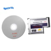 3 端口 USB 3.0 Express 卡 54 毫米 PCMCIA Express 卡適用於筆記本電腦全新
