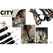 超級團隊S.T.G HONDA CITY 14-18 K-SPORT 道路版 避震器 36段 阻尼 高低軟硬可調 實車