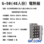 GK.COM 現貨＋預購 台一 48人份 電熱保溫箱/電熱蒸飯箱/蒸便當箱 /便當加熱 /電熱箱 （免加水）插電即用