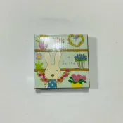 Le sucre 法國兔優雅防水杯墊 可愛杯墊 3入組