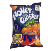 -{泰菲印越} 菲律賓 JACK&JILL 長攤島 戒指餅乾 切達 起司 起司圈 ROLLER COASTER 85克