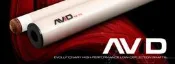 全揚撞球 Cuetec【原廠 AVID 白科技 單前節 (14牙)】木質手感、修正小、點準-白科技前節-撞球桿