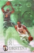 NBA塞爾蒂克渥克.皮爾斯Boston Celtics Green Destiny 原版海報