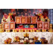 (店+)【老食說】拜拜祝壽 中尺寸單字 蜂蜜蛋糕8入(范府千歲)