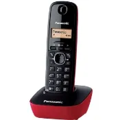 【Panasonic 國際牌】數位高頻無線電話-發財紅(KX-TG1611)