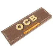 【OCB】法國進口-Virgin-純天然未漂白超薄捲煙紙-1 1/4*5包(76mm)