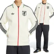 Adidas Jfa A Og Jk 男款 白色 足球 世界盃 日本 拉鍊 夾克 休閒 外套 KA1514