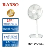 RANSO聯碩 14吋變頻DC風扇 RDF-14CH531