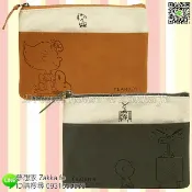 Zakkafe 正版 PEANUTS 花生家族 Snoopy 收納袋/化妝包/小物包 《 行李收納/雜物包/小物收納 多用途喔》★質感超好 超可愛★ 夢想家 Zakka'fe