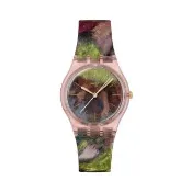 【SWATCH】DEGAS`S DANCERS 竇加《綠色和黃色的舞者》/古根漢美術館聯名 SO28Z131 (34mm)