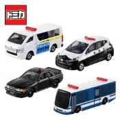 sightme看過來購物城 【日本正版】TOMICA 警察車組 玩具車 移動警局 巡邏車 警車 人員運輸車 豐田 日產 多美小汽車 - 078081