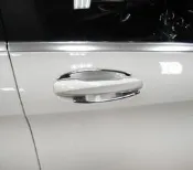 ~圓夢工廠~ Benz 賓士 W205 2014~on C300 C43 C63 鍍鉻門邊把手防刮內襯飾貼 把手門碗