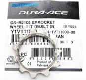 艾祁 Shimano Dura Ace CS-R9100/9000 11速 11T修補齒片，11-25/28/30飛輪用