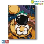 (店+)【Manto】台灣製DIY數字油畫 星球歷險 超取專用大小