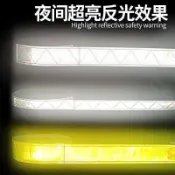 【臺灣出貨】途亮反光布晶格條高亮度反光布條安全警示夜間防護條衣服服裝輔料