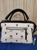 1.PLAYBOY x Hello kitty 兔女郎凱蒂系列 手提包 2.雨傘牌kitty提包3. 鐵製筆盒  用品3
