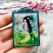 古巴匾60大壽特別版最美狐仙佛牌+高效人緣油佛牌 招人緣 助感情 財運成願 鎖心 挽回感情 桃花 異性緣 提升自身魅力