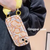 秋冬豹紋適用iphone13promax手拎手腕帶蘋果12手機殼新款11女網紅