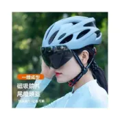 (店+)✨磁吸式防風眼鏡安全帽✨ 騎行帽 公路自行車安全帽 騎行頭盔 自行車安全帽 單車安全帽 運動安全帽