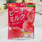 日韓小潼 日本 LION 獅王 系列糖果~日本 Lion 獅王 水蜜桃牛奶風味糖 57g 牛奶糖 水蜜桃糖｜全店$299 全家取貨免運｜滿額折500｜APP下單最高賺19%點數⚡