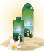 雅辰生機市集 Aqua Verda~ 最好喝的『自然農法』純淨 椰子水 1L, 果汁含有率100%, 不喜歡甜的人一定要試試！！建議搭配費爾有機蘋果醋，最對味、好喝又健康！！