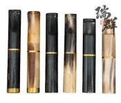【瑞群煙具】台灣現貨附發票火速發貨 天然牛角濾嘴 可用大象丹尼古特濾芯 有效過濾焦油 扁嘴濾嘴
