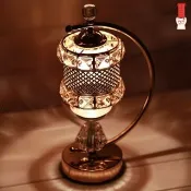 香氛機 定時薰香機 自動芳香噴霧機 超音波香氛機 智能香水機 水氧擴香儀復古水晶養生助眠香薰燈家用精油燈室內香薰爐插電臥