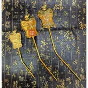 【東天佛俱】芭蕉扇 太上老君 陰陽扇 三清道祖 神明法器 八卦扇 兵器 模型