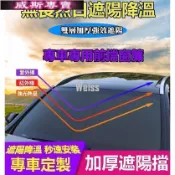 適用於汽車前擋遮陽簾 隔熱遮陽板窗簾Levorg Outback WRX XV Forester GLC