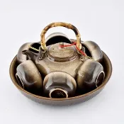 美濃窯 | 古色茶具組