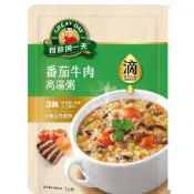 【得意的一天】 滴雞精 番茄牛肉 - 高湯粥 (350g/包) 五色健康粥 高湯粥 即食粥 美味 速食