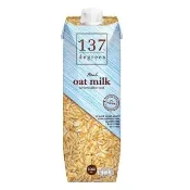 【137 degrees】零糖分無麩質燕麥奶 1000ml x1瓶(成分極致單純)