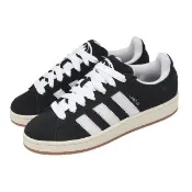 【adidas 愛迪達】休閒鞋 Campus 00S 男鞋 女鞋 黑 白 麂皮 經典 Y2K 復古 JQ4111
