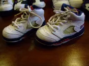 請先看關於我-喬丹五代嬰兒鞋 AJ5 air jordan baby 6C 12CM