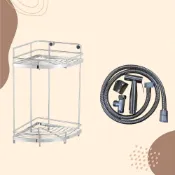 (店+)【DAY&DAY】贈不鏽鋼沖洗器 不鏽鋼雙層轉角架  ST3033S-2CH