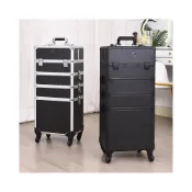 (店+)多層紋繡工具箱 化妝外出拉桿箱 拉桿化妝箱 化妝車 大容量化妝箱 美妝拉桿箱 彩妝箱 行動美甲箱 美甲紋繡工具箱 跟妝箱