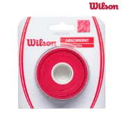 (僅限加購)【Wilson】ABSORBX OVERGRIP 3 PACK Red 握把布 紅色 F