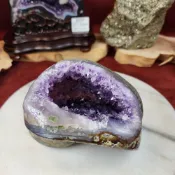 (店+)【藍夜水晶】烏拉圭紫水晶 原皮原礦 紫晶簇 紫晶洞 紫晶鎮  異象水晶 K39