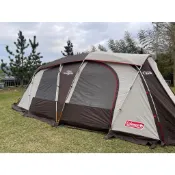 二手 Coleman 氣候達人2-ROOM COACH CM-22111 客廳帳 家庭帳 一房一廳炊事帳篷 4-5人