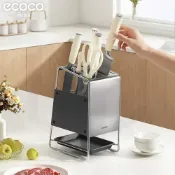 (店+)【ecoco】意可可 不鏽鋼 刀架 刀具架 收納 置物架 廚房 收納架 瀝水架 不銹鋼 鍋蓋架 餐具架 筷子收納 砧板架 刀具收納